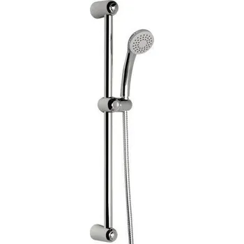 Aqualine PIANI sprchová souprava, posuvný držák, chrom
