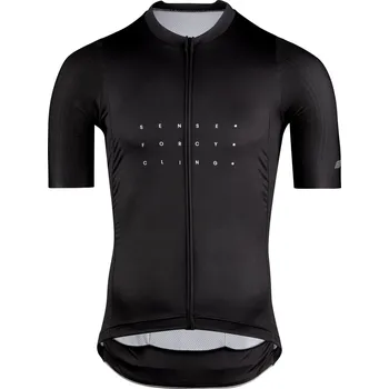 cyklistický dres dres FORCE SENSE krátký rukáv, černý Velikost: XXL + Výměna dárku do konce ledna 2026