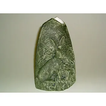 Váza Zelená váza malá zajíc