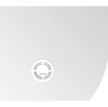 Sprchová vanička Polysan FLEXIA vanička z litého mramoru čtvrtkruh, s možností úpravy rozměru, 90x80cm, R550, levá