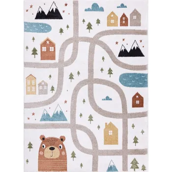 Koberec Dětský kusový koberec Fun Polar cream, 240x330, vícebarevná, dětský pokoj, Dywany Łuszczów - 1 rok na vrácení + DOPRAVA ZDARMA k Vám i zpět