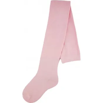 Dětské punčocháče bavlna, pudrově růžové, Velikost koj. oblečení 56-62 (0-3m)