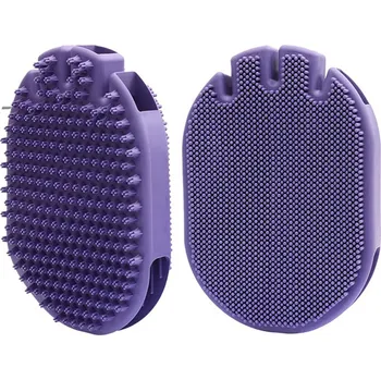 Kartáč pro zvířata Vsepropejska Lila koupací a masážní rukavice pro psa