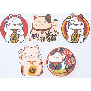 samolepka Milujeme Kameny Maneki neko V. - sada samolepek SAM41 401299