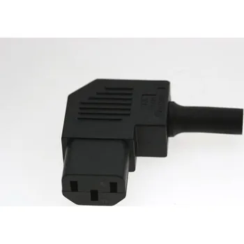 Elektrická vidlice BULGIN Zásuvka-spojka 230V/10A kabelová lomená IP20 černá PX 586