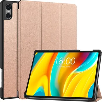Pouzdro na tablet VSECHNONAMOBIL 69738 LEATHER Zaklápěcí kryt pro Teclast T50 Pro růžovozlatý