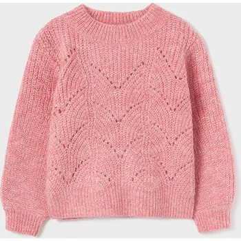 Dívčí mikina Abel and Lula Luxusní svetr abel a lula 5861 růžový Rozměr: 116