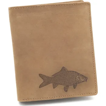 Peněženka Kožená peněženka TETRAO kapr vysoká