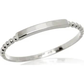 Prsten Dámský prsten z bílého zlata PR0663F + DÁREK ZDARMA