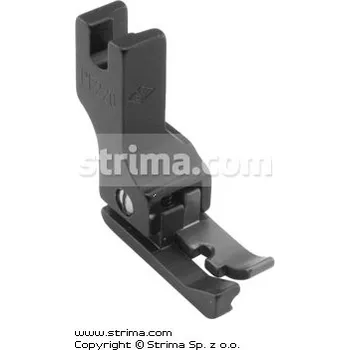 Texi Patka kompenzační teflonová úzká 0.8mm pro šicí stroje, levá, pro jemné pleteniny LF1/32NK [PF220]