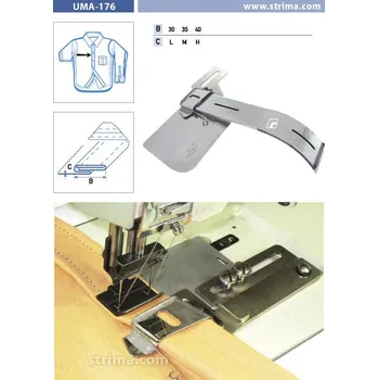 Příslušenství k šicímu stroji Texi Zakladač pro dvojjehlové šicí stroje UMA-176 35 M