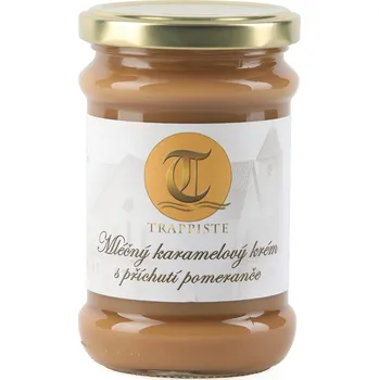 Cukrovinka Mléčný karamelový krém s příchutí pomeranče
