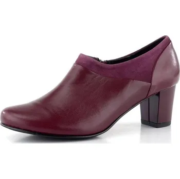 Dámské polobotky Barton dámské elegantní polobotky na podpatku merlot 13.22 - 38 | P676425