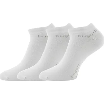 Pánská zimní obuv Bugatti bílé nízké ponožky 3 páry 6765 - 43-46 | P643583