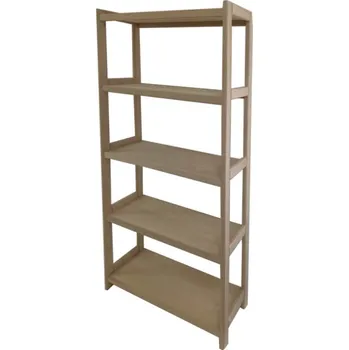 Knihovna Krušnohorský nábytek Dřevěný regál 5BP70 173 x 70 x 33 cm buk