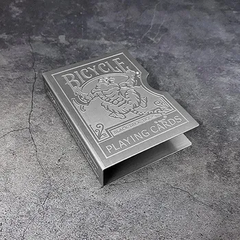 Poker Pouzdro na karty ocelové Bicycle Tiger