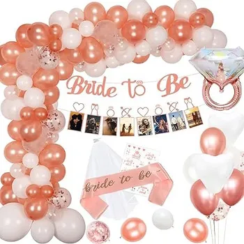 Balónek Dekorativní sada balónků s dekoracemi na rozlučku se svobodou