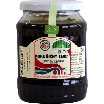 Sladidlo Sunfood BIO Kukuřičný slad 850 g