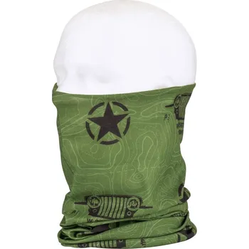 Šátek FOSTEX Šátek multifunkční US ARMY WILLYS Coolmax ZELENÝ