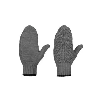 Čepice Icebreaker Adult Waypoint Mittens, Gritstone Heather/Black
