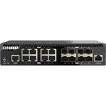 QNAP řízený switch QSW-M3216R-8S8T (8x 10GbE porty + 8x 10G SFP+ porty, poloviční šířka) QSW-M3216R-8S8T