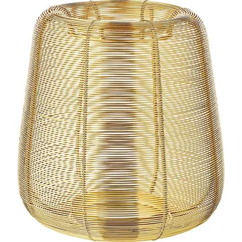 Svícen Lucerna "Kurt" zlatá, 24 cm - EDZARD