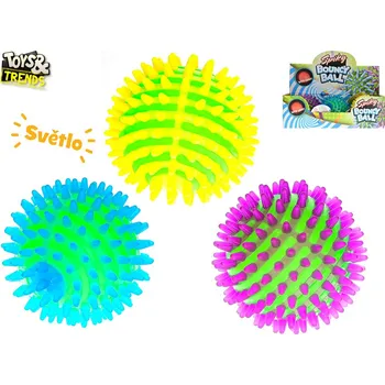 Hopsadlo Mikro trading Hopík se světlem - 9 cm - 3 barvy