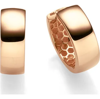 Náušnice Kruhové náušnice Honey Materiál šperku: Růžové zlato