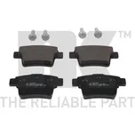 Sada brzdových destiček, kotoučová brzda NK 222563