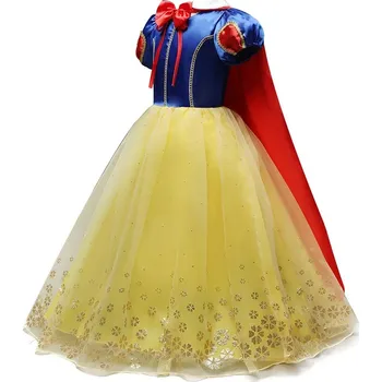 Karnevalový kostým Disney Dětský kostým - šaty pro Sněhurku (4-10 let) Varianta: Šaty 2 bez doplňků, Velikost: 150 (9-10 let)