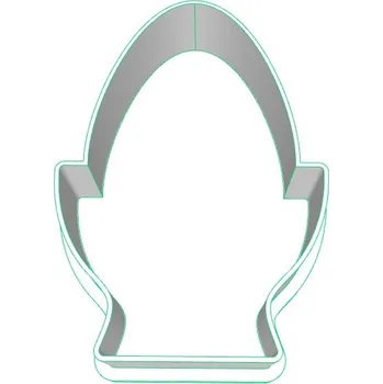 Vykrajovátko Vajíčko 2 plastové vykrajovátko