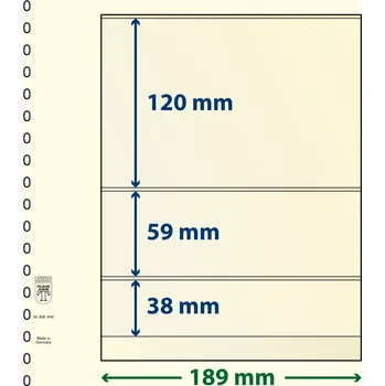 Obal pro sběratelský předmět Lindner 802306 - 3 kapsy (38 mm) Velikost balení: 1 ks