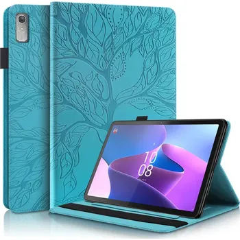 Pouzdro na tablet Speciální Obal S Rytinou Na Lenovo Tab P11 2Nd Barva: Zelená