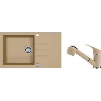 Granitový dřez Alveus SET CADIT 40/55 + BATERIE AM 20/ 55 + 5 % sleva v košíku s kódem SLEVA5