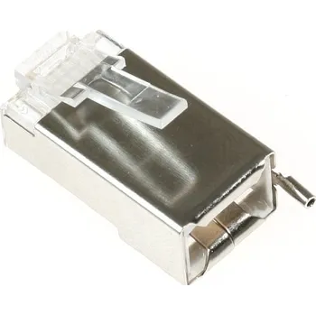 Síťový konektor Ubiquiti UISP konektor STP RJ45 /Cat5e / 8p8c / drát/ pozlacený/ AWG24