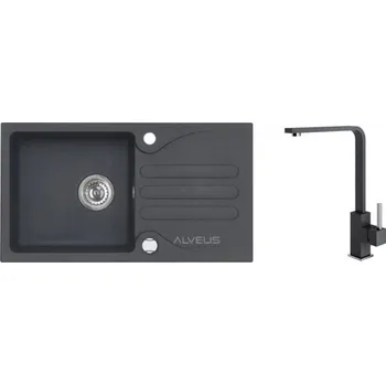 Granitový dřez Alveus SET Galapagos 30 - 91+ BATERIE AFRA/91 + 5 % sleva v košíku s kódem SLEVA5