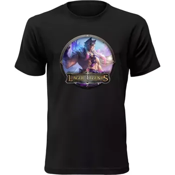 Pánské tričko Pánské a dětské tričko League of Legends černé