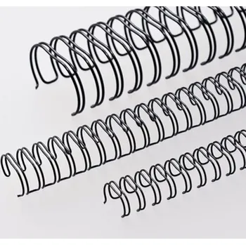 Vázací hřbet Vázací hřbet RENZ kovový (3/1") A4 průměr 9,5mm černý 100ks