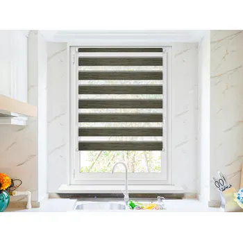 Roleta FEXI Zatemňovací Roleta Den a noc, Nature jilm, A 014 v POLO kazetě, 150x30 cm