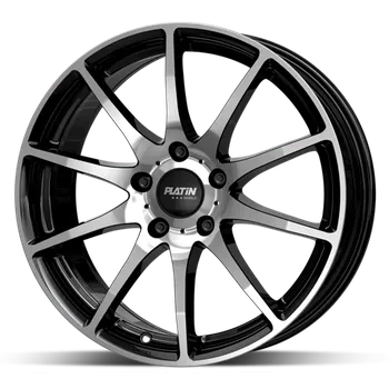 Disk Alu disk Platin P113 Black 8x20 5x114 ET45 černý leštěný