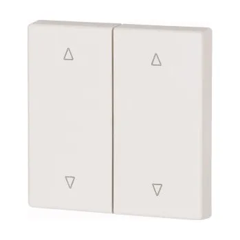 vypínač EATON 147617 CWIZ-02/21 Kryt RF tlačítka 2x1/2 55x55mm, Nahoru-dolů, Bílá, matná