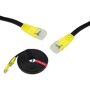 Síťový kabel Kabel UTP RJ45/RJ45 Cat5e 10m LTC LXIT10 ultra tenký