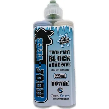 Lepidlo na paznehty Hoof-tite COLD (Black magic), zimní, dvousložkové, náplň 220 ml