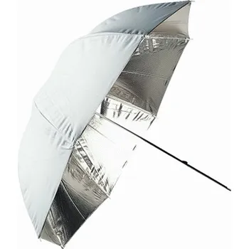 Deštník Linkstar PUK-102SW odrazný deštník oboustranný 102cm (stříbrná/b
