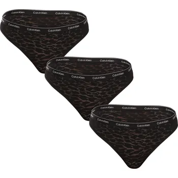 Kalhotky 3PACK dámské kalhotky brazilky Calvin Klein černé (QD5225E-UB1) M QD5225E-UB1 Možnost vrácení zboží ZDARMA do 120 dnů!