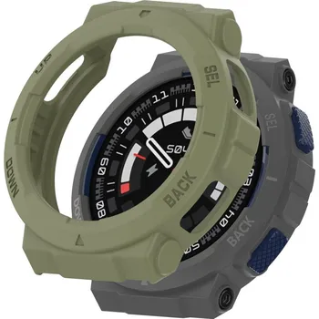 VSECHNONAMOBIL 69688 TPU HALF COVER Kryt pre Amazfit Active Edge zelený