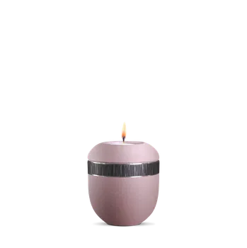 Smuteční dekorace Keramická miniurna Veta - Lila