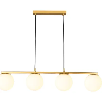 Smarter Závěsné interiérové svítidlo Bowling, š.90cm Barva: Měď