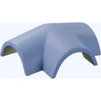 Střešní krytina KMB BETA Elegant hřebenáč křížový - T (včetně vrutu FeZn) modrá