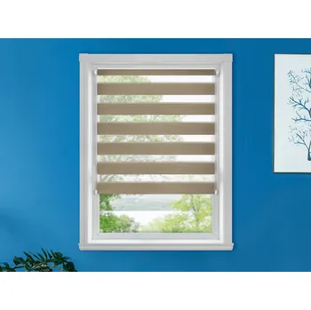 Roleta FEXI Zatemňovací Roleta Den a noc, Shine kávově hnědá, A 075 v POLO kazetě, 150x30 cm